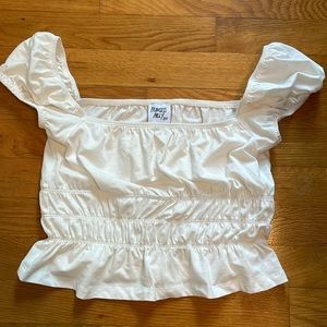 Princess Polly puffed sleeve top